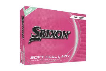 Srixon Soft Feel Lady 2025 Golfbälle Weiß 12-Pack