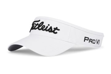 Titleist Visor Tour Performance TH25VTPE-10 Weiß/Schwarz
