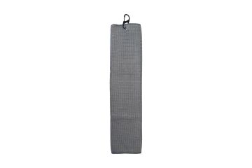 Schlägertuch Mikrofaser mit Karabiner Anthrazit