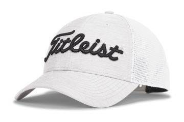 Titleist Cap Players Space Mesh Weiß/Schwarz 