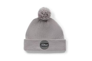 Titleist Mütze Boardwalk Pom Pom Hellgrau