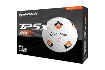 TaylorMade TP5x pix 3.0 Golfbälle 24 Weiß 12-Pack