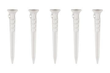 SpineTee Tradition Tee mit Höhenmarkierung - Weiß (6er-Set) XL 73mm