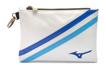 Mizuno Tasche RB Track Zip Weiß/Blau