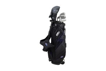 U.S. Kids Starterset 2025 Ultralight 54 Schwarz/Lila (7 Schläger, 137 - 145cm)
