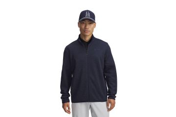 Under Armour HW25 Hr Midlayer Jacke Drive Fleece Navy M