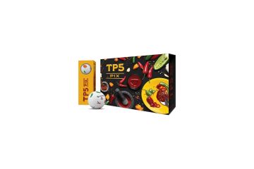 TaylorMade TP5 pix Peppers Golfbälle Weiß/Bunt 12-Pack