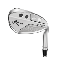 Callaway Jaws Raw Full Face Raw Chrome Wedge 58°-10°-S Stahl Stiff