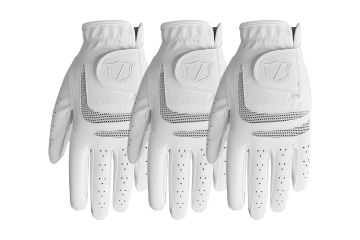 Wilson Staff Da GripPlus II 3er Pack Linker Handschuh Weiß S