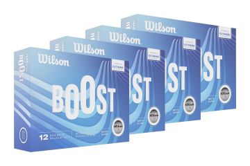 Wilson Boost Golfbälle 4er-Pack
