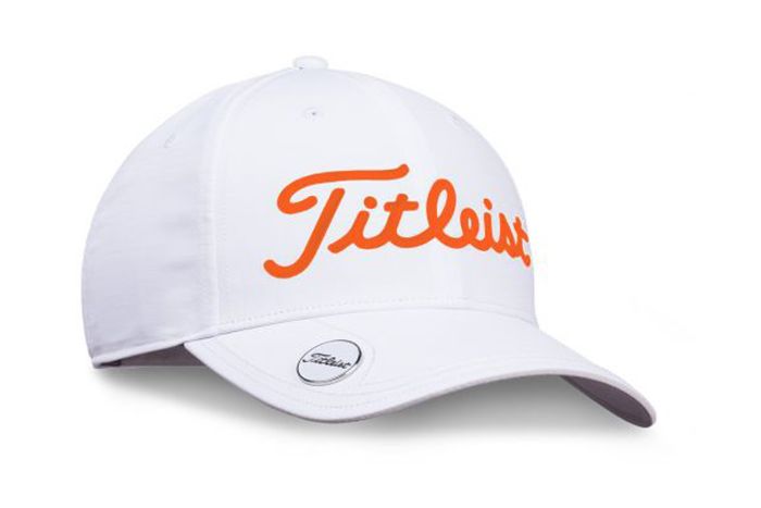 Orange titleist hat hotsell