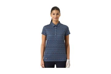 Daily Sports FS26 Da Polo Sheermotion Print Schwarz/Blau/Hellblau S