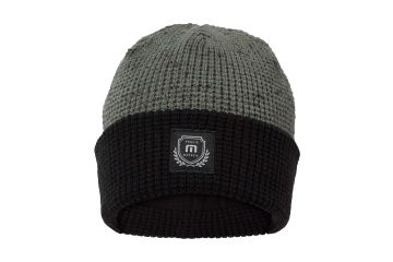 TravisMathew Mütze Cloud Waffle Beanie Oliv/Schwarz Onesize
