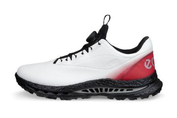Ecco Hr Golfschuhe Biom C5 BOA GTX Weiß/Rot/Schwarz 41