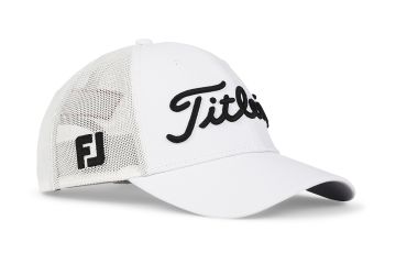 Titleist Cap Tour Performance Mesh Weiß/Schwarz