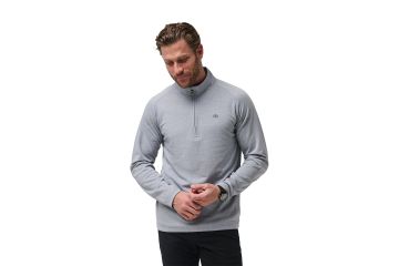 TravisMathew FS24 Hr Midlayer Upgraded Hellgrau XXL