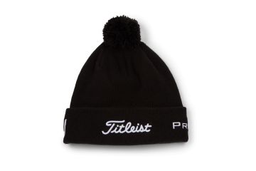 Titleist Wintermütze Tour Pom Pom Schwarz/Weiß 