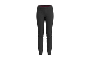 Alberto Tina Black Jersey Print Hose