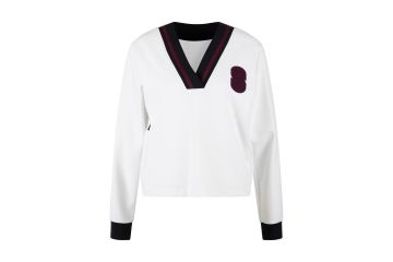 Sportalm FS26 Da Pullover Cordelia Weiß/Navy 34