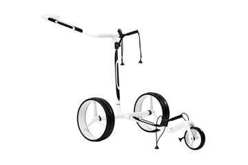 JuCad Trolley Carbon 3-Rad JC3-WS Weiß