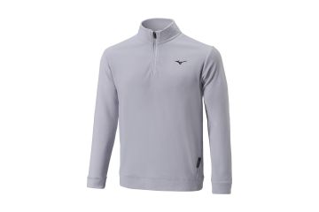 Mizuno HW26 Hr Midlayer Vortex 1/4 Zip Hellgrau M