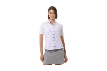MDC FS26 Da Polo Button Down Jersey Weiß 36