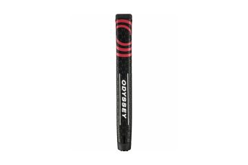 Puttergriff Odyssey S2S Tri Hot Pistol Plus Schwarz/Rot