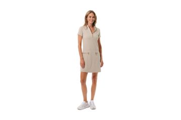 MDC FS25 Da Kleid Jersey Zip Beige 34