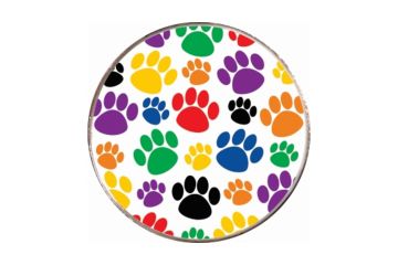 Crocodily Ballmarker - Paw Print Multi