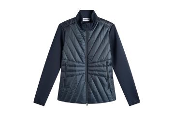 J.Lindeberg HW26 Da Midlayer Jacke Holma Quilt Hybrid Navy S