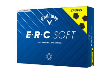Callaway ERC Soft TRUVIS Golfbälle Gelb/Schwarz 12-Pack