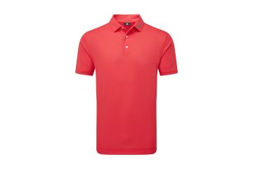 FootJoy FS25 Hr Polo Stretch Pique Rot S