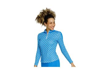Tail FS25 Da Polo LA Noelia Blau/Türkis/Weiß XXL