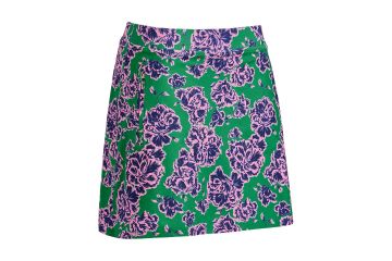 G/FORE Floral Print Tech Jersey Skort 