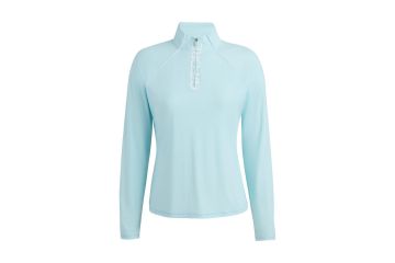 G/FORE HW25 Da Midlayer Silky Tech Hellblau M