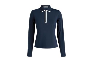 G/FORE Silky Tech Nylon Poloshirt Langarm 