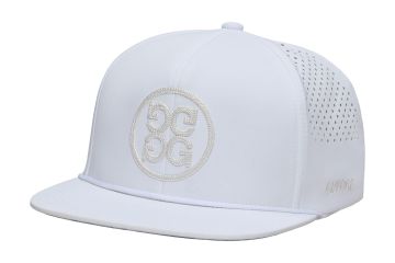 G/FORE Hr Cap Circle G's Perforated Delta Weiß