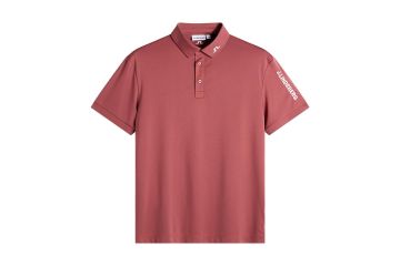 J.Lindeberg FS26 Hr Polo Tour Tech Terracotta M
