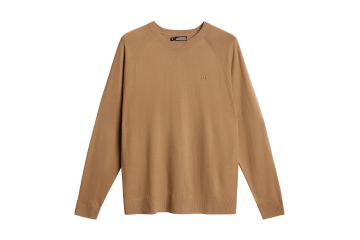 J.Lindeberg FS25 Hr Pullover Henry Knitted Braun M