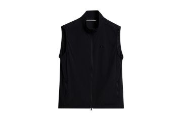 J.Lindeberg HW25 Hr Weste Ash Light Packable Schwarz M