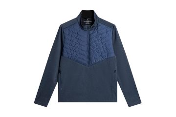 J.Lindeberg HW25 Hr Jacke Raph Quilt Hybrid Navy/Blau M