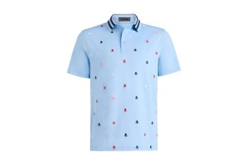 G/FORE Embroidered Tech Jersey Poloshirt