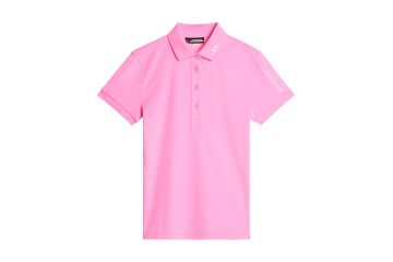 J.Lindeberg HW25 Da Polo Tour Tech Pink XS