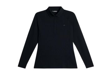 J.Lindeberg HW25 Da Polo LA Flor Schwarz L