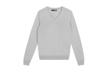 J.Lindeberg FS23 Da Pullover Amaya V Neck Hellgrau S