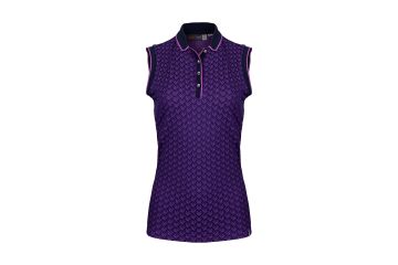 KJUS Ella Structure Poloshirt ärmellos