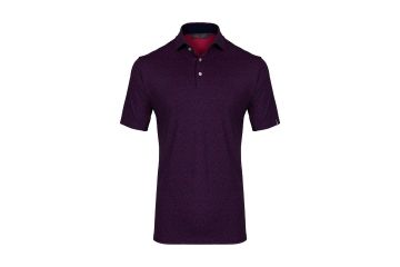 KJUS FS26 Hr Polo Golfer Navy/Rot S