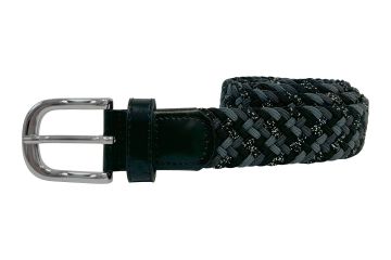 Alberto Multicolor Braided Damen Stretchgürtel