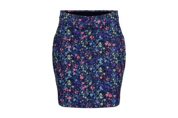 KJUS FS25 Da Skort Ice Printed Navy/Bunt 36