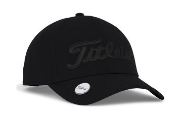 Titleist Cap Players Performance Ballmarker Schwarz/Schwarz